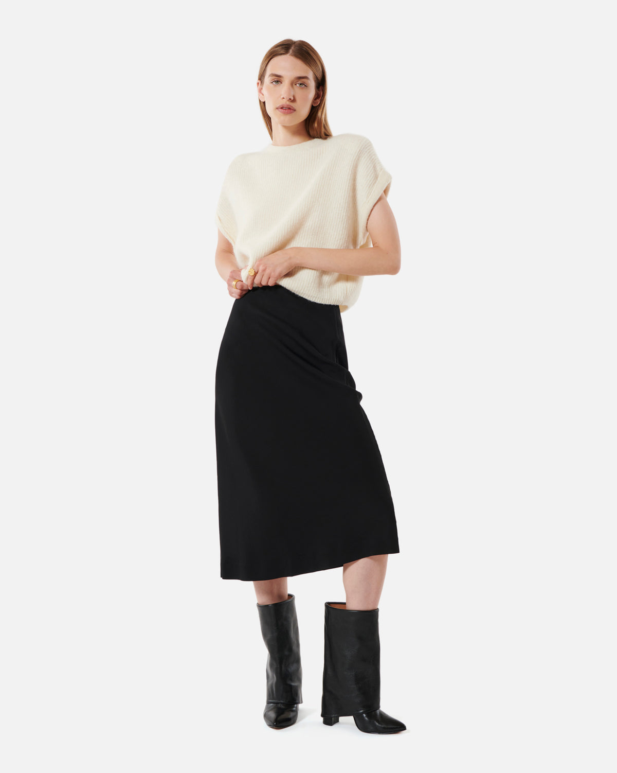 Jupe longue Moore - Black
