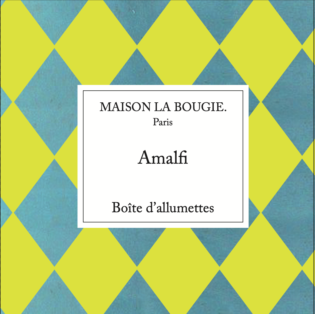 Boite Allumettes Amalfi