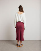 Moore Maxi Skirt - Chestnut