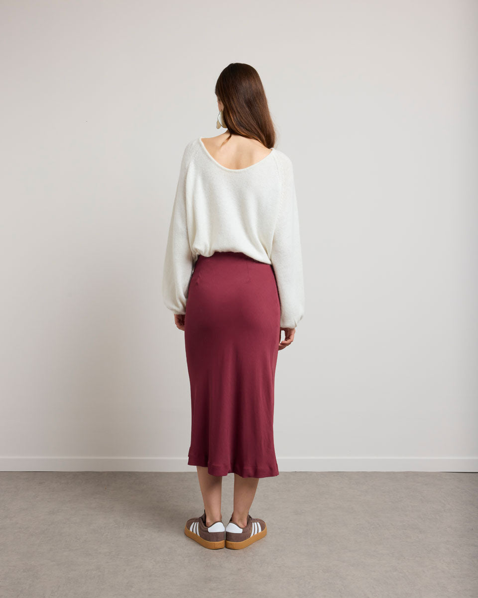 Moore Maxi Skirt - Chestnut