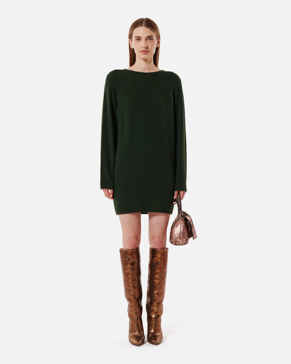 Cindy Short Dress - Hk Green