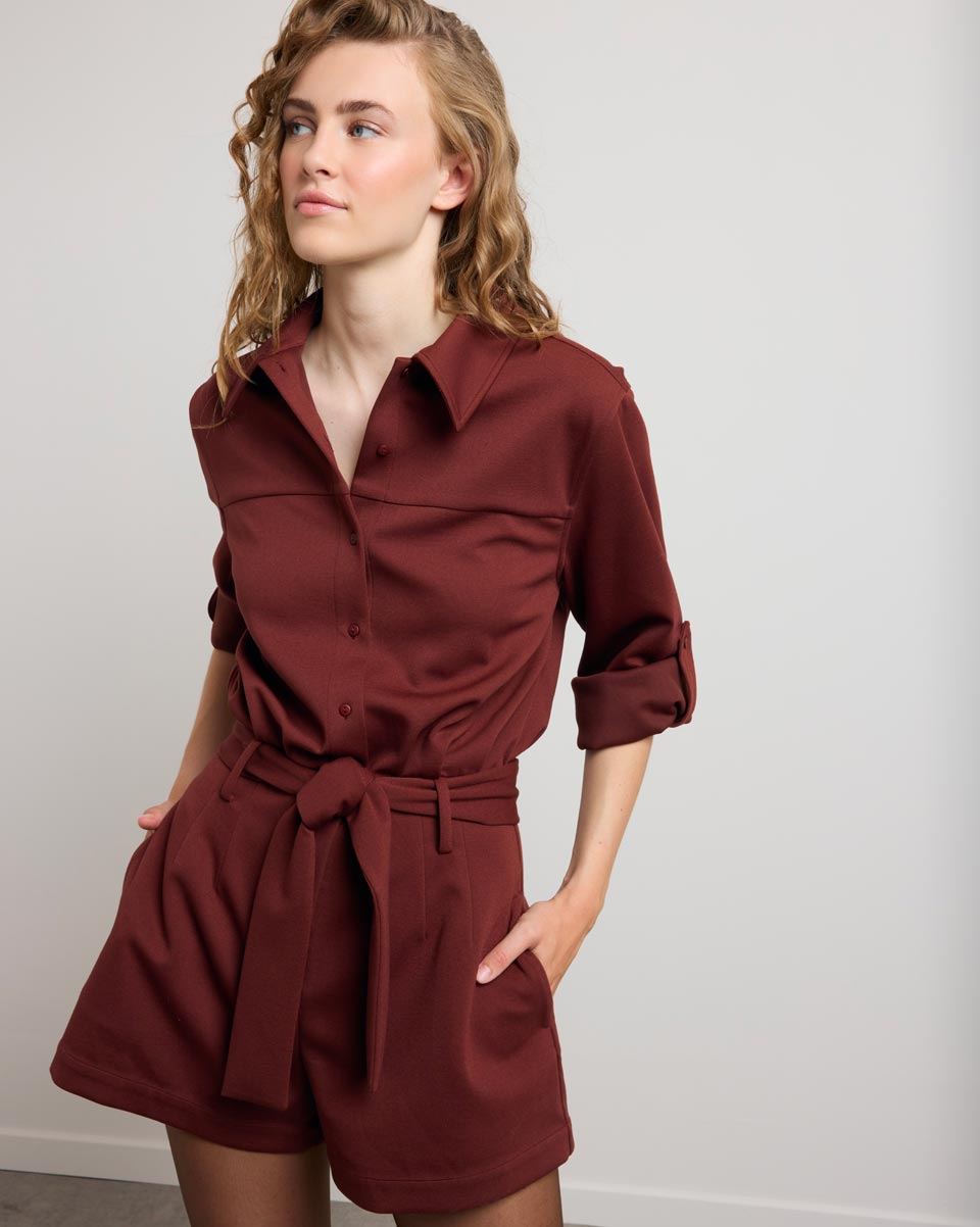 Combinaison courte Michel - Red Wood