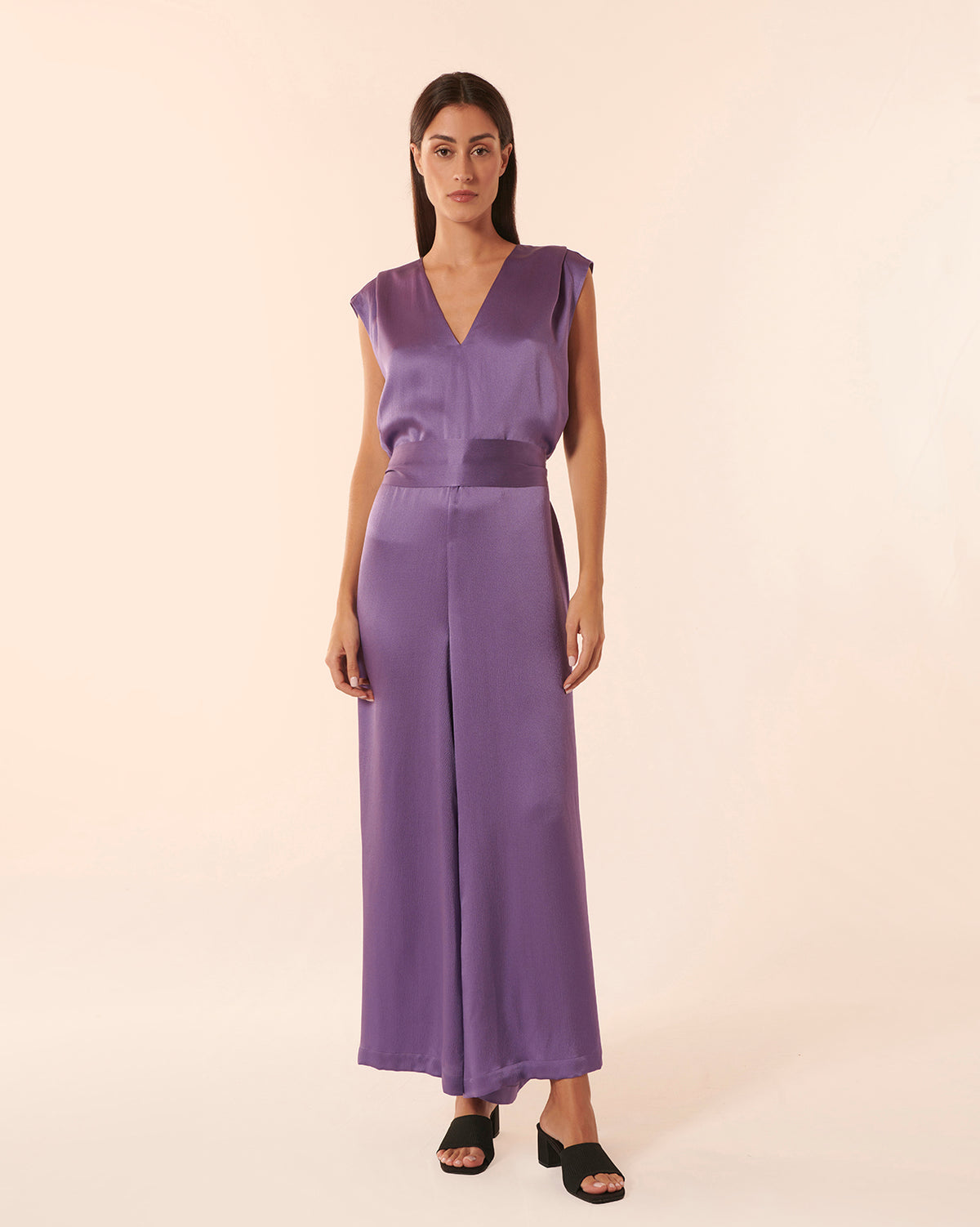 Combinaison longue Alicante - Galaxie Violet