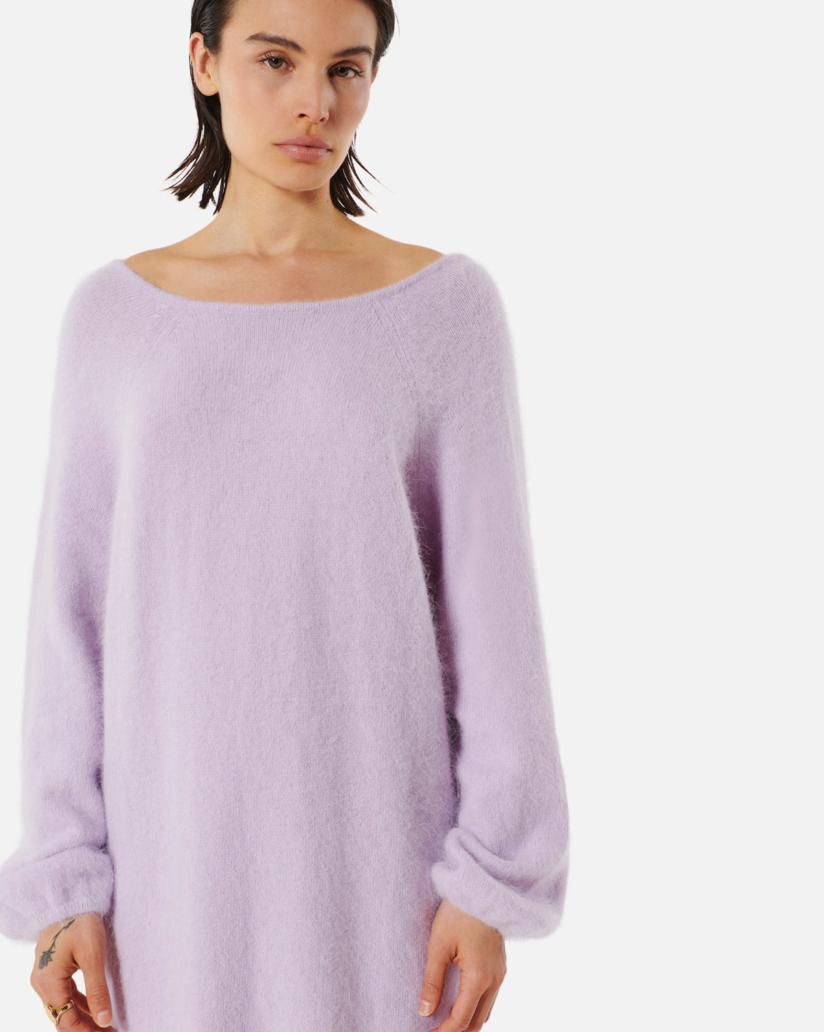 Robe courte Lauper - Purple Kir