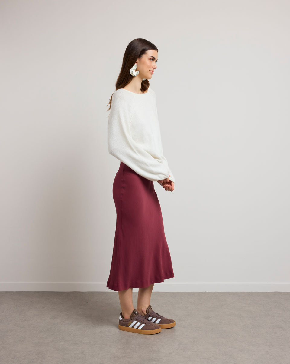 Moore Maxi Skirt - Chestnut