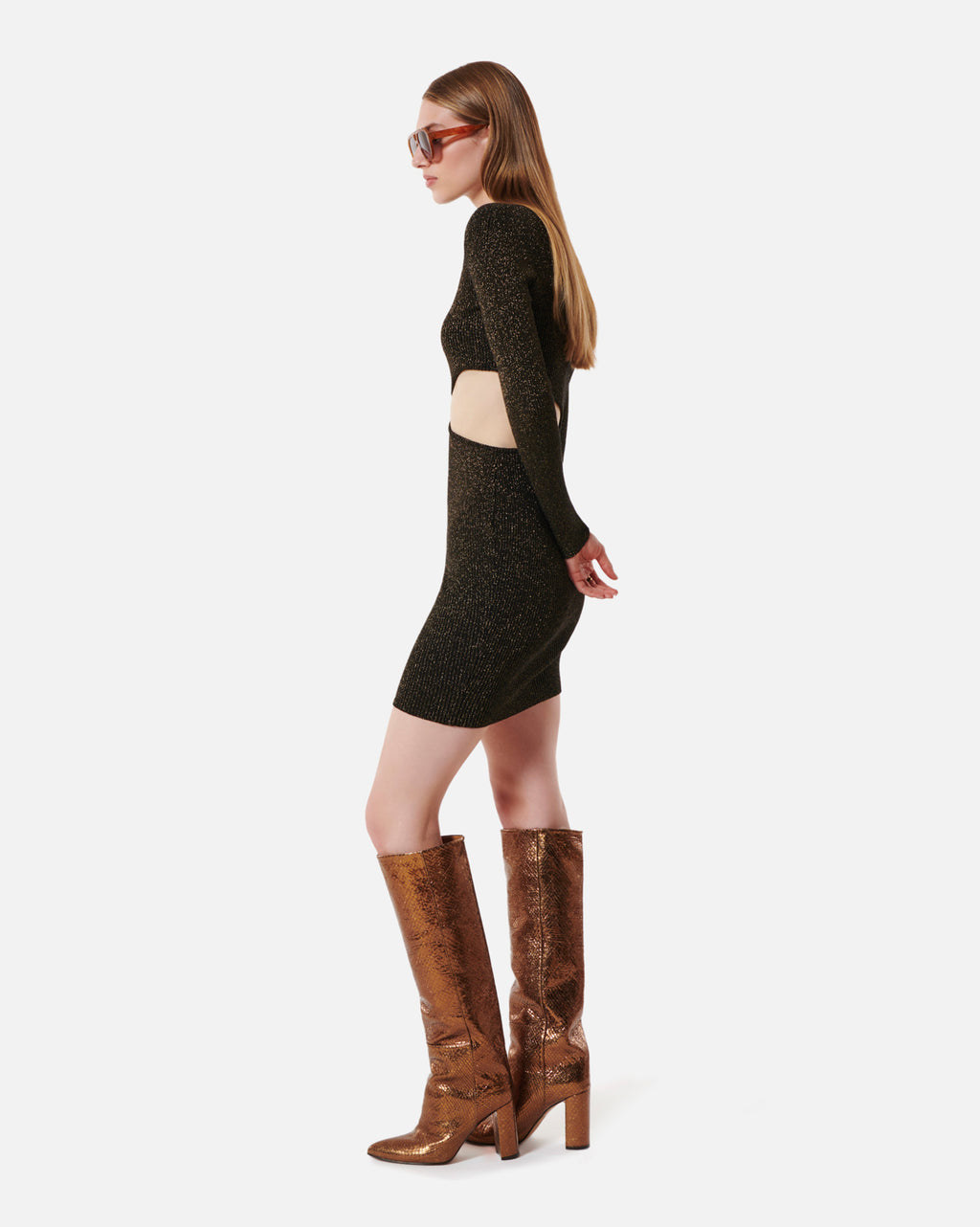 Robe courte Jackson - Gold