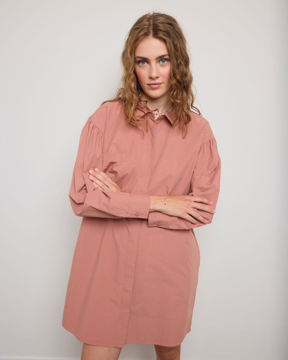 Robe courte Louis - Blush