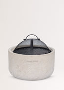 Fire Bowl Grill - Brasero Exterior Con Parrilla - Exclusivo