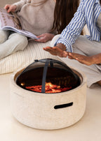 Fire Bowl Grill - Outdoor Brazier With Grill - Exclusive
