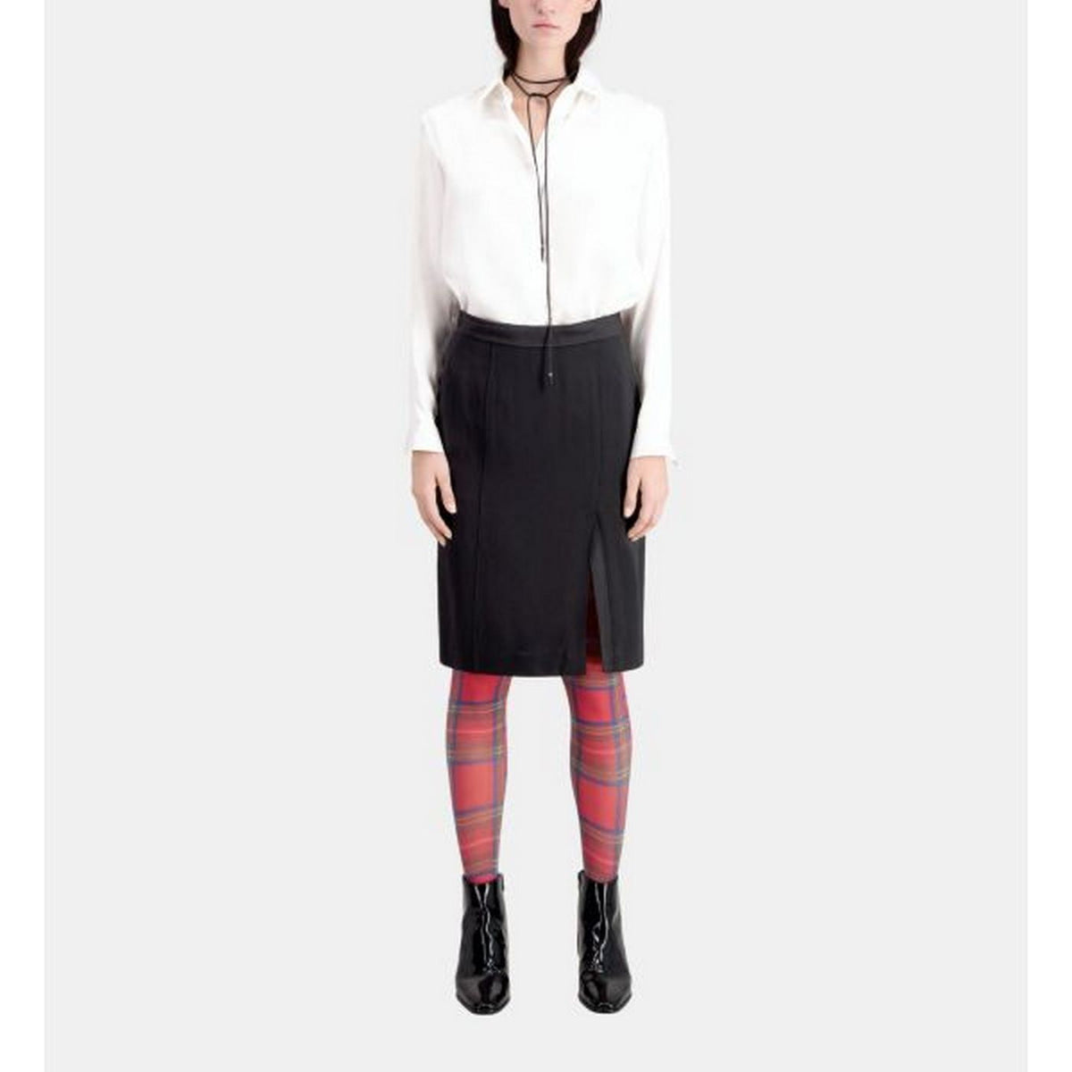 The Kooples - Jupe Droite - Noir - Femme