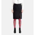 The Kooples - Jupe Droite - Noir - Femme