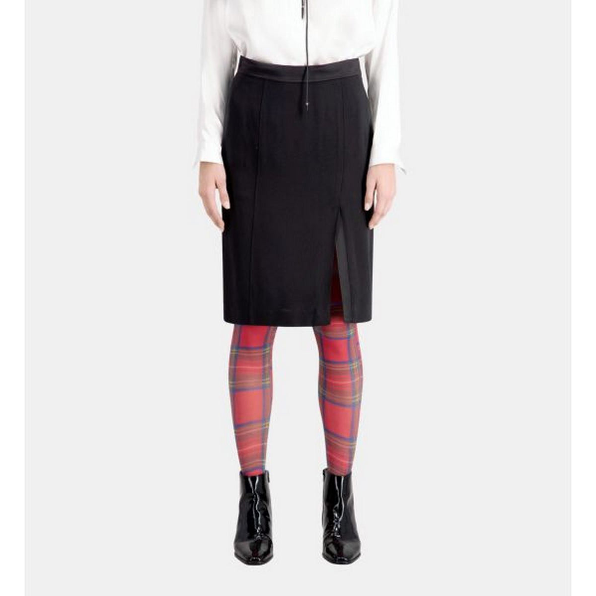The Kooples - Jupe Droite - Noir - Femme