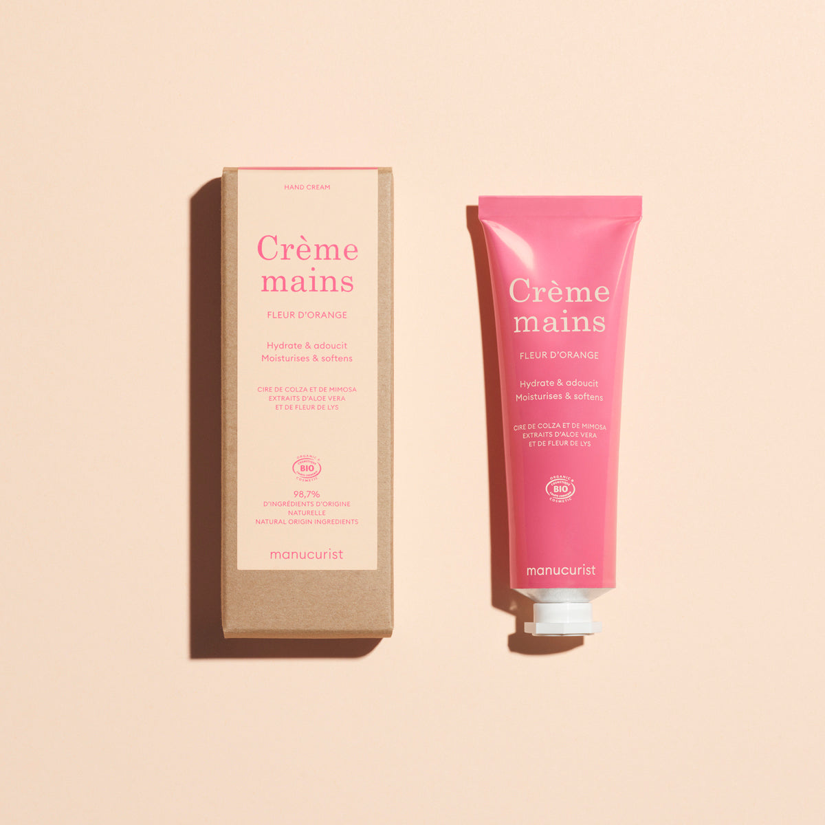 Crema de Manos con Aroma de Flor de Azahar - Cosmos Organic