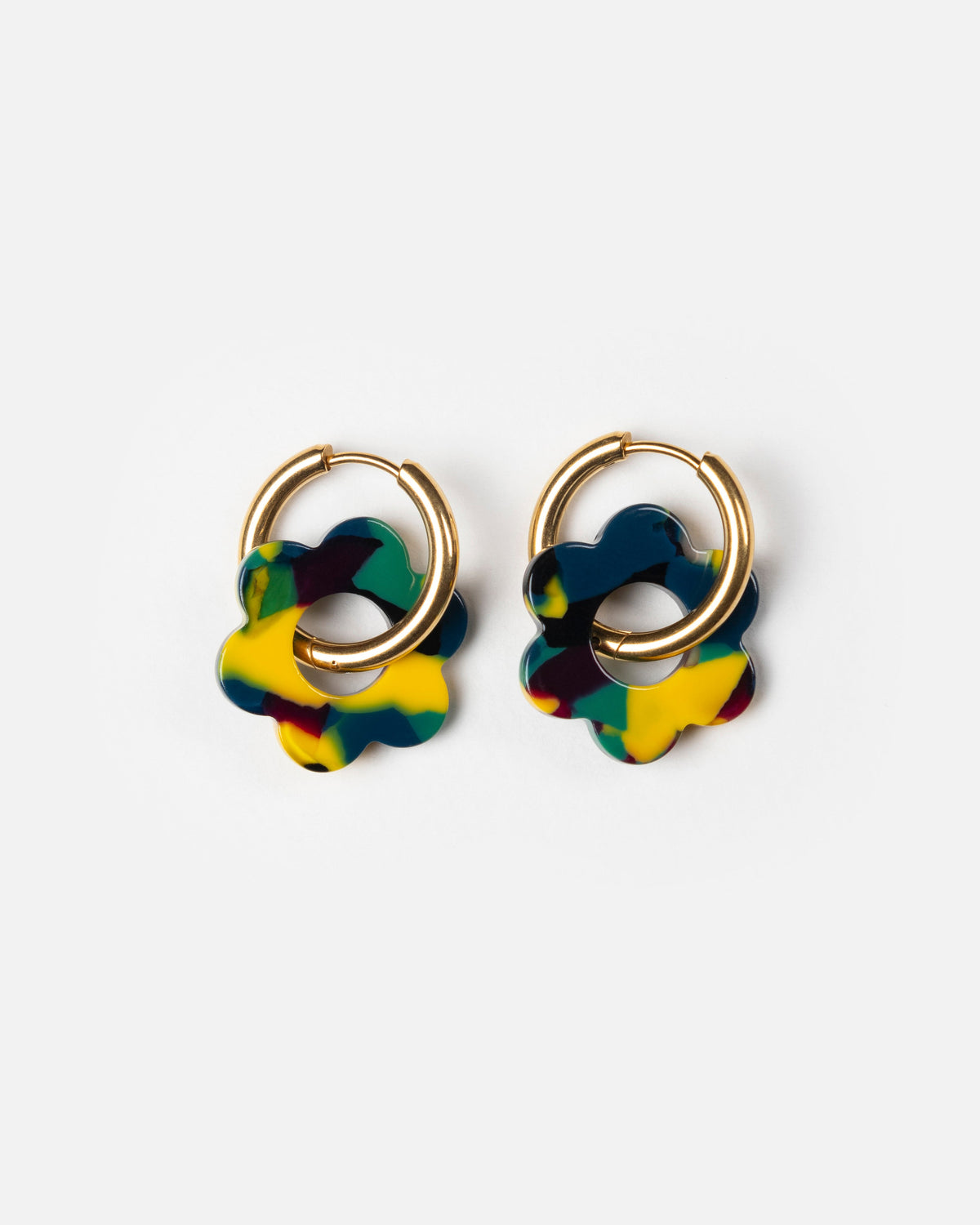 Boucles D'Oreilles Baby Fleurette - Camo