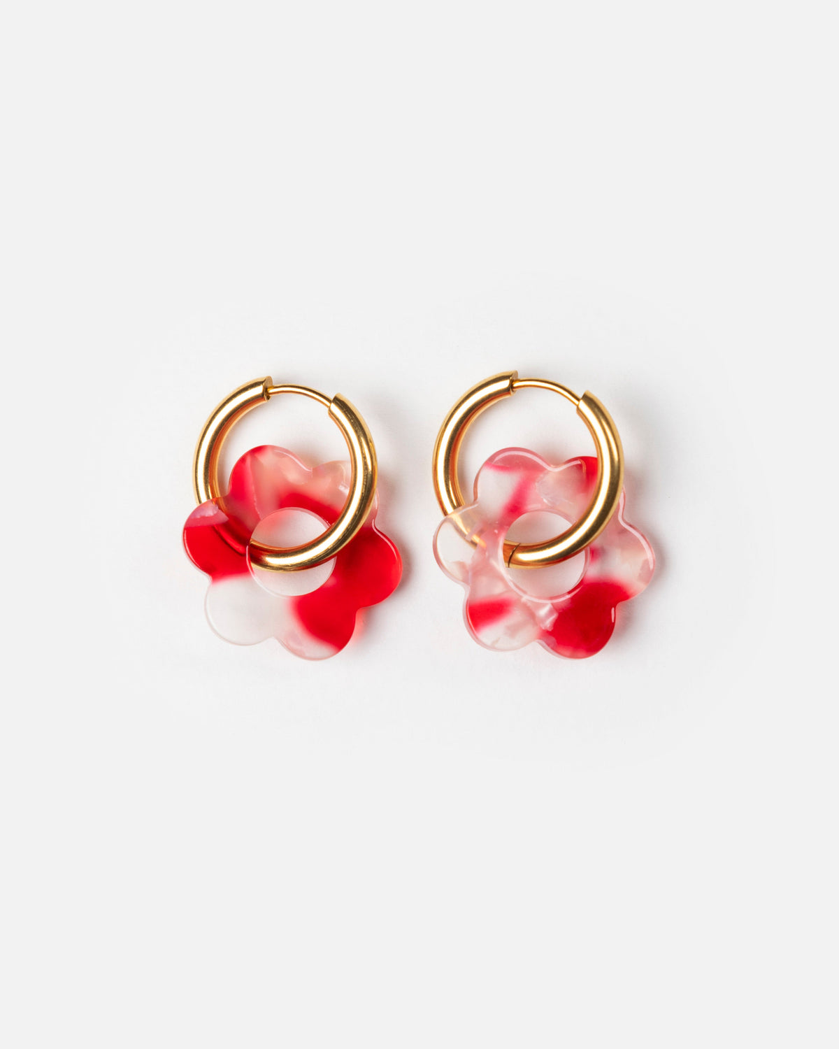 Pendientes Baby Fleurette - Rouge