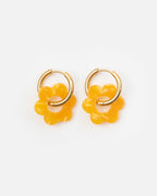 Boucles D'Oreilles Baby Fleurette - Abricot