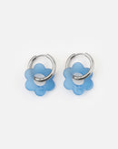 Baby Fleurette Earrings - Blue