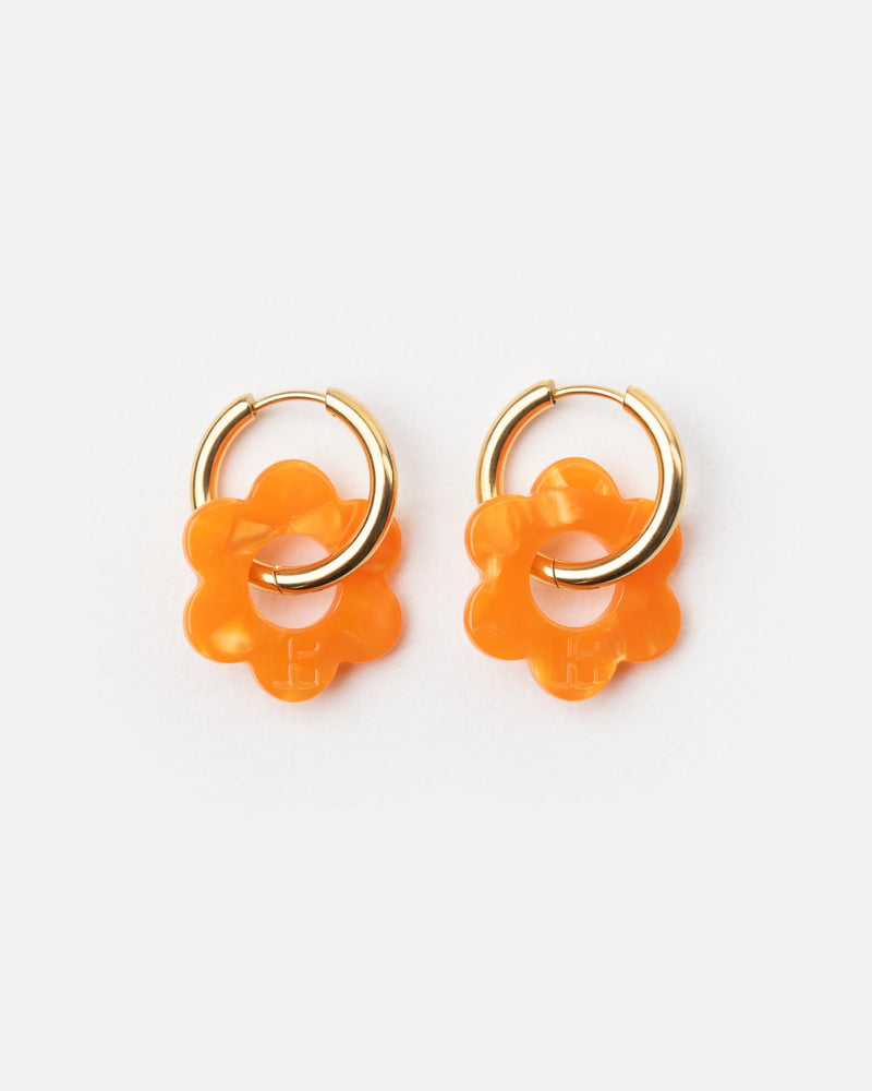 Baby Fleurette Earrings - Clementine