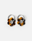 Baby Fleurette Earrings - Tortoiseshell