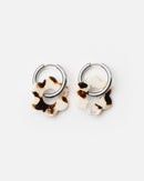 Baby Fleurette Earrings - Latte