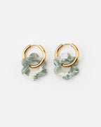 Boucles D'Oreilles Baby Fleurette - Marbre