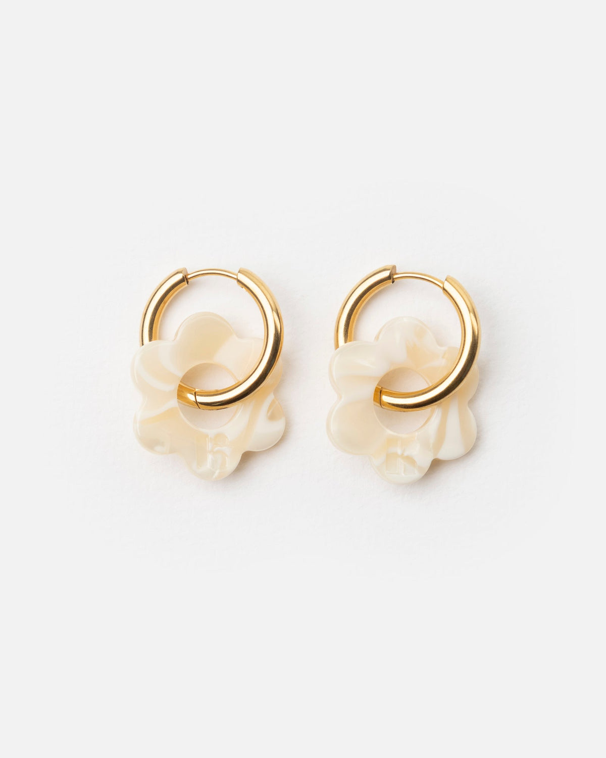 Boucles D'Oreilles Baby Fleurette - Nude