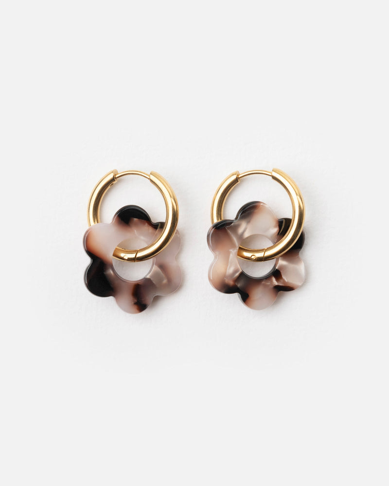 Baby Fleurette Earrings - Panther
