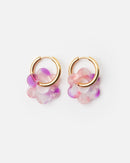 Baby Fleurette Earrings - Pink