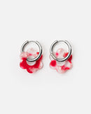 Baby Fleurette Earrings - Red