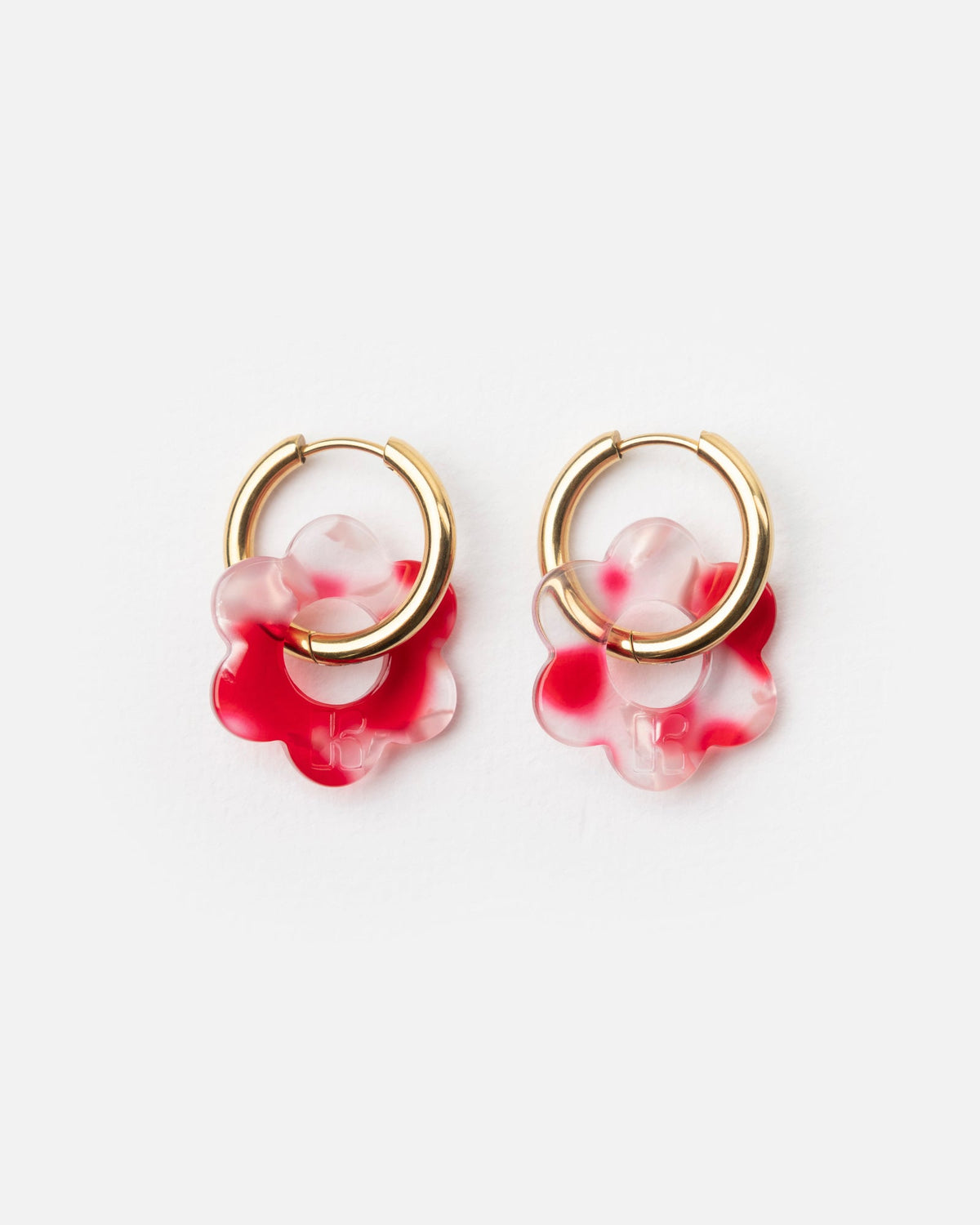 Pendientes Baby Fleurette - Rouge