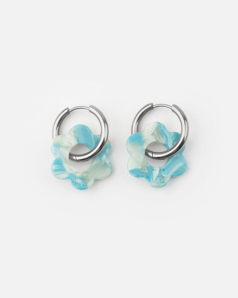 Baby Fleurette Earrings - Turquoise