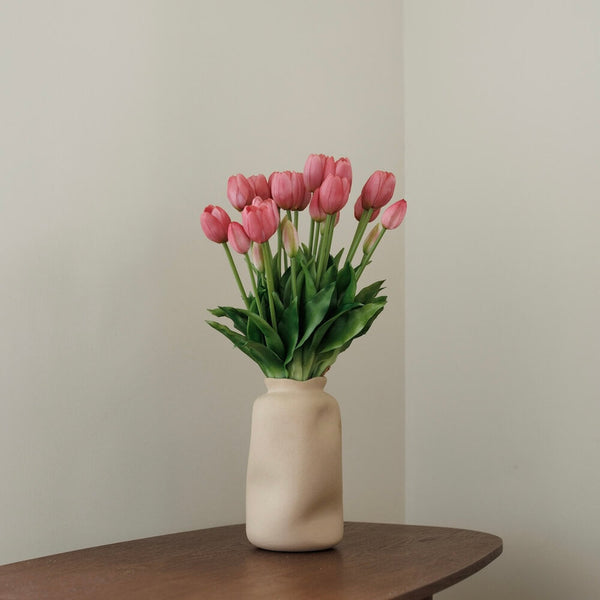 Botte De 5 Tulipes Roses