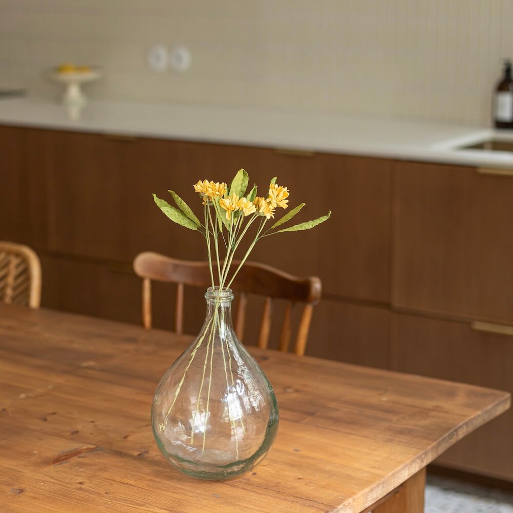 Marguerites Sauvages En Papier Jaune