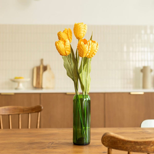 Papiertulpe Gelb