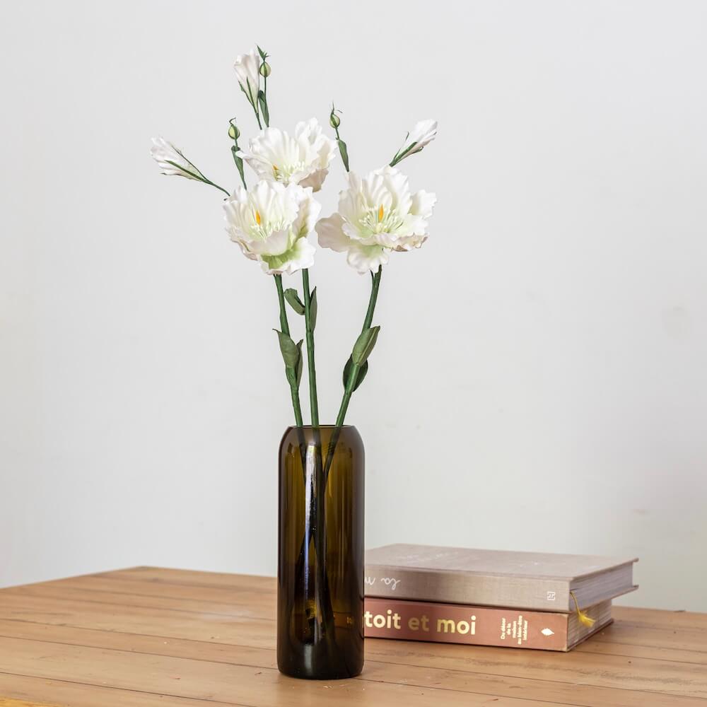 Lisianthus En Papier Blanc