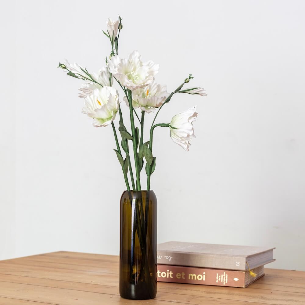 Lisianthus En Papier Blanc