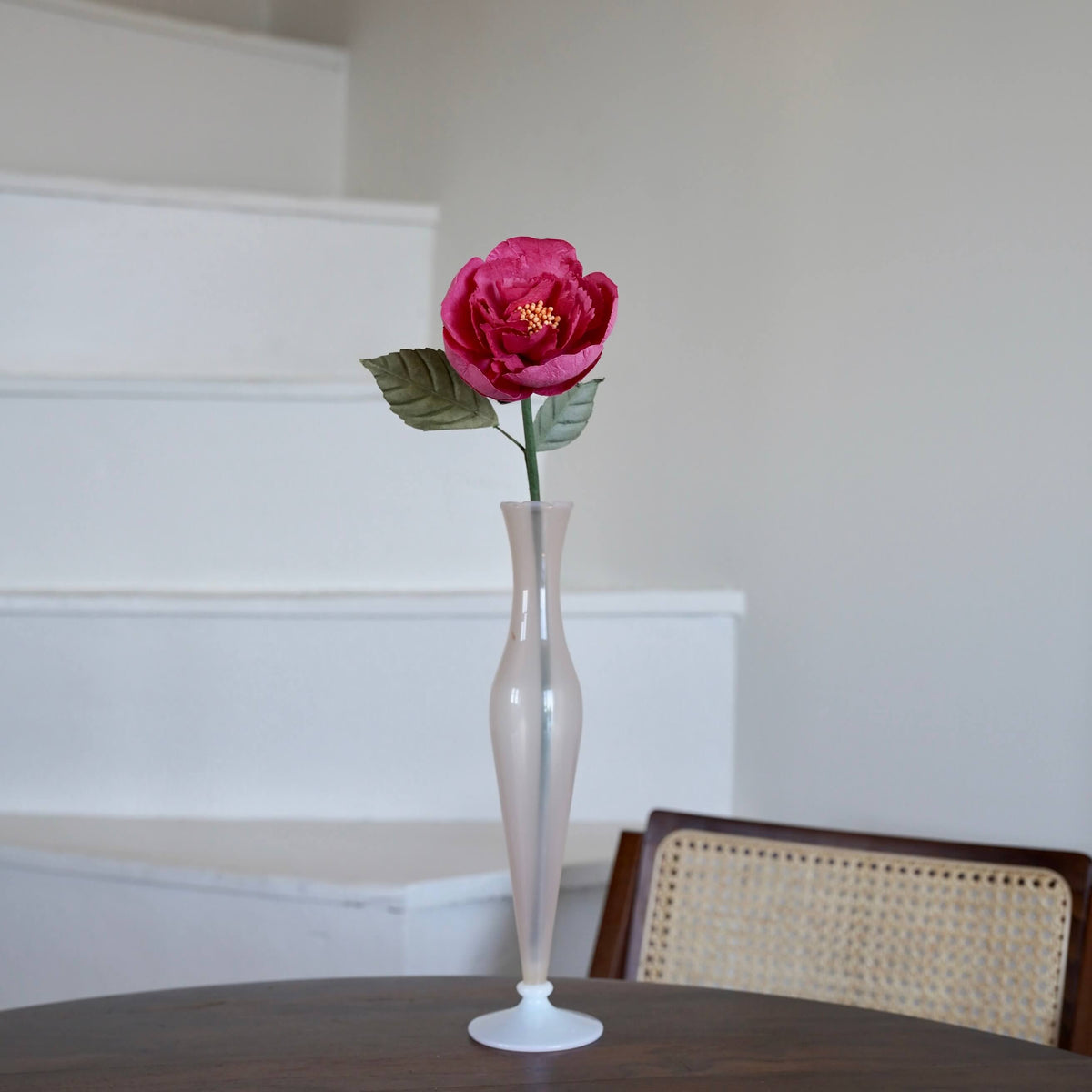 Pivoine De Jardin En Papier Fuchsia
