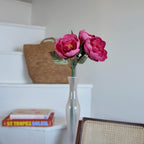 Pivoine De Jardin En Papier Fuchsia