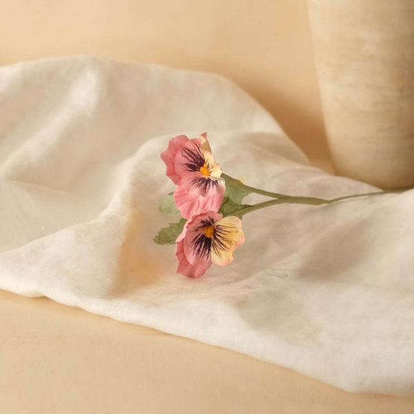 Pink Paper Pansies