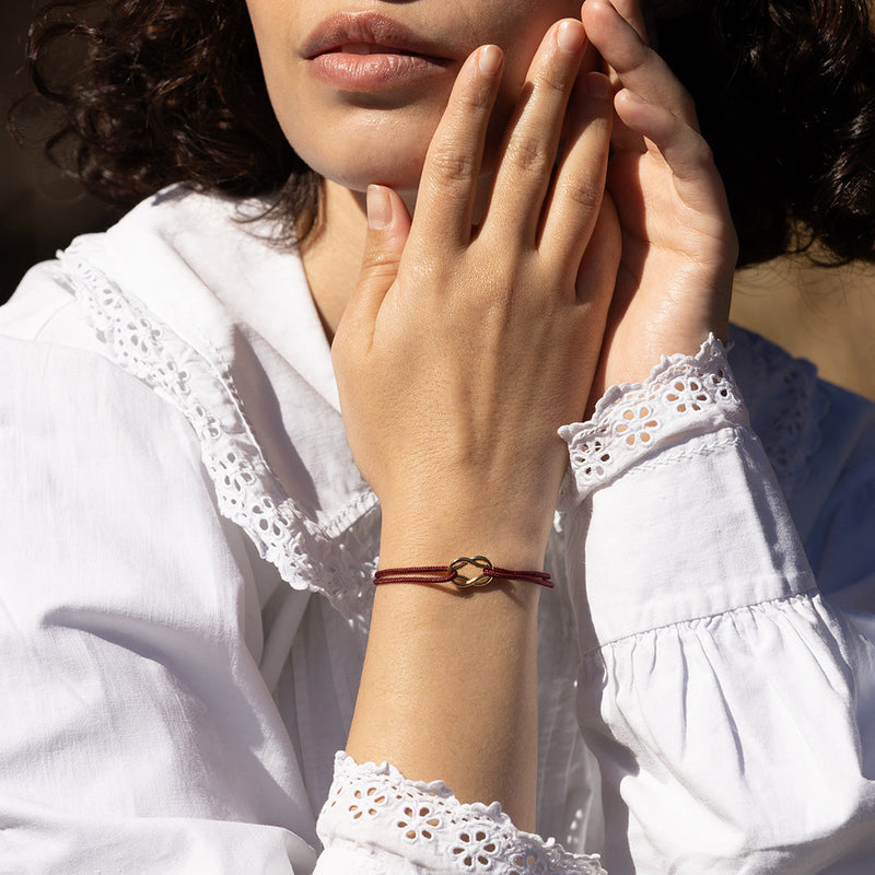 Bracelet Tisserand - Bleu Marine