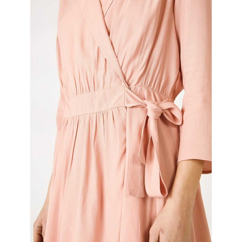 Berenice - Vestido Cruzado Rosa