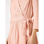 Berenice - Vestido Cruzado Rosa