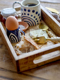 Shama - Taza de Espresso - Azul - Gres