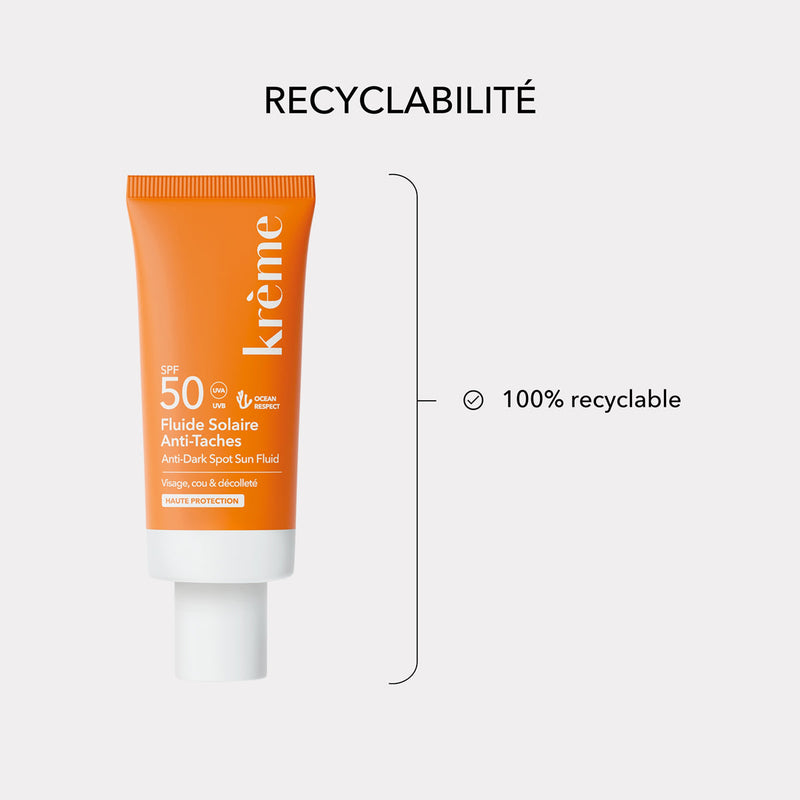 Protector solar 100% reciclable