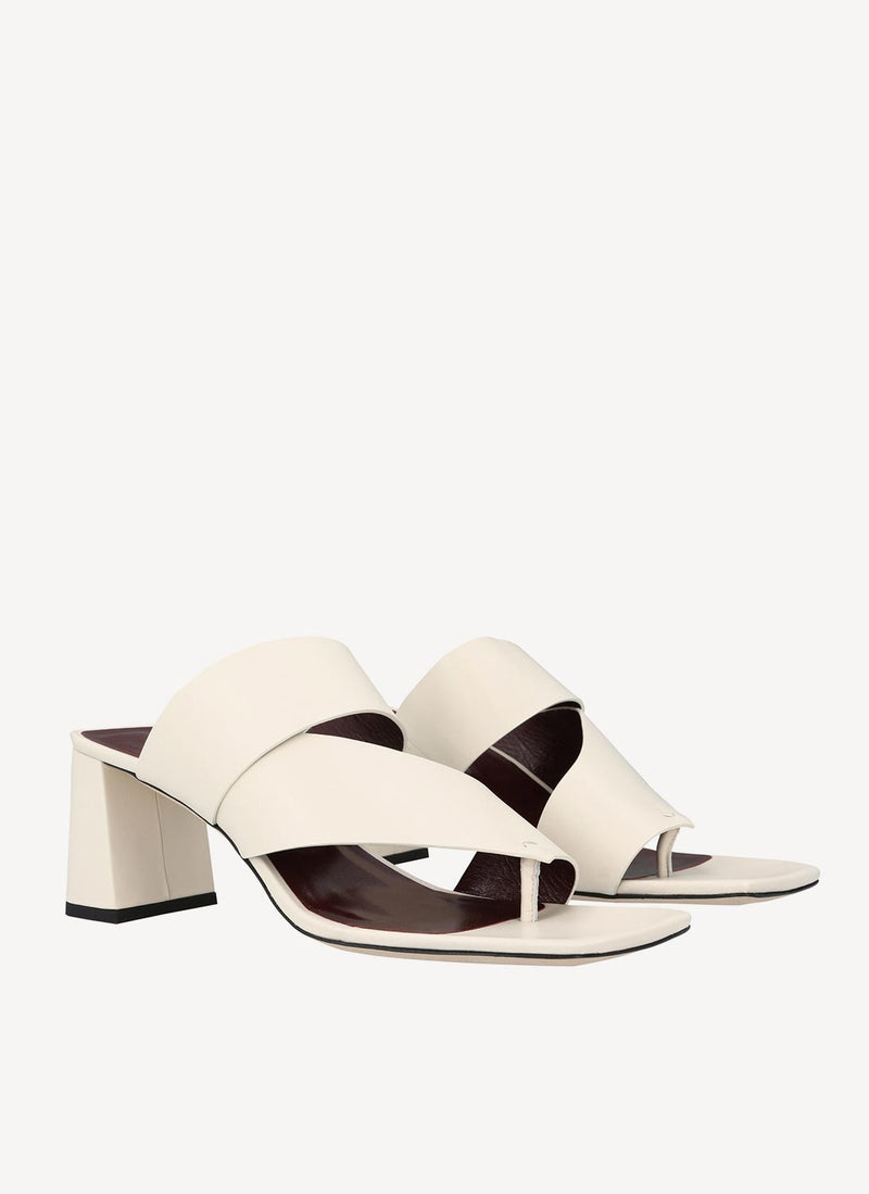 Staud - Sandales Fly Block - White - Femme