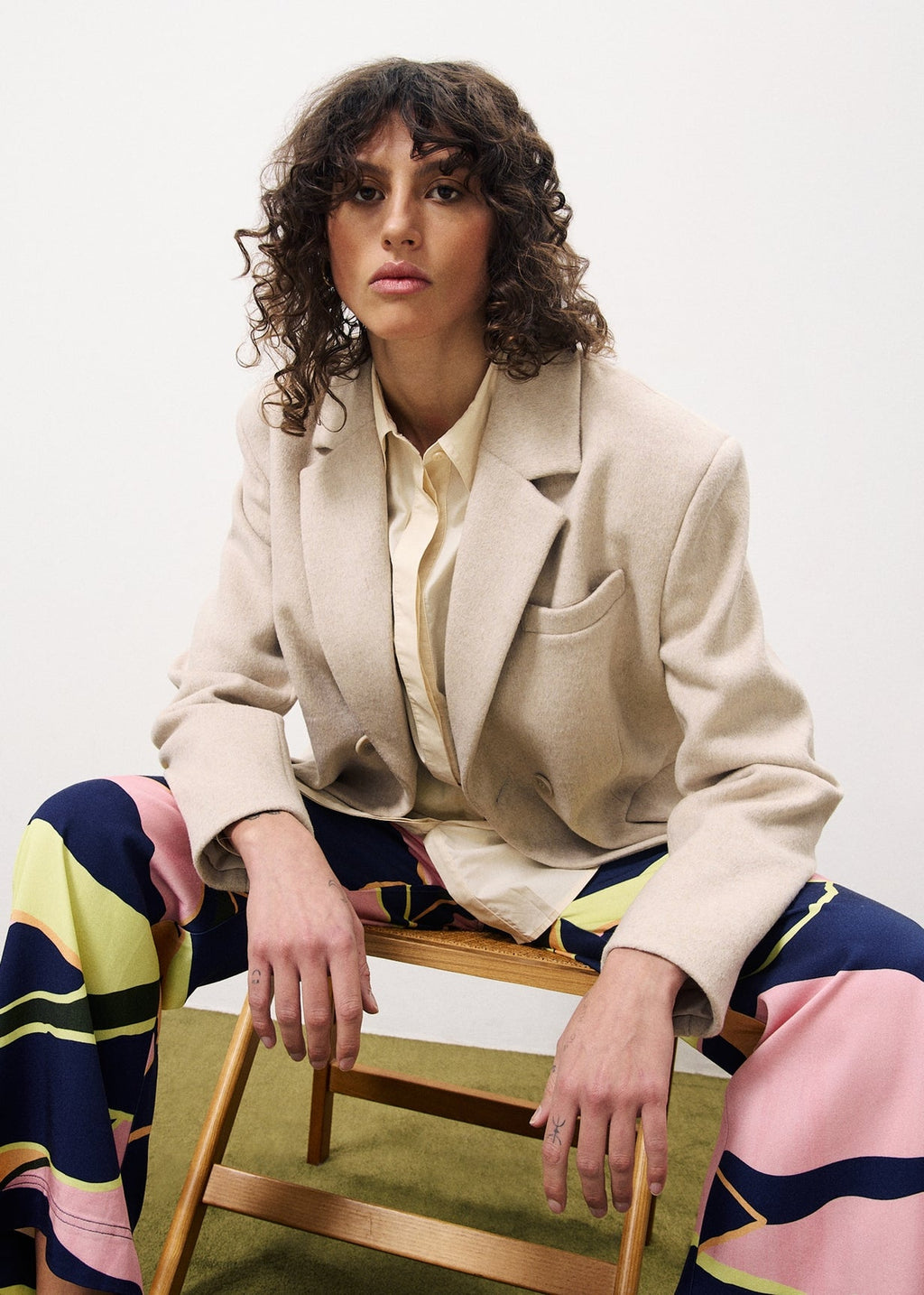 Blazer Penda - Creme