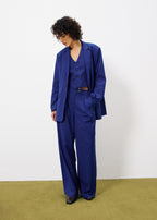 Blazer Samira - Bleu Electrique