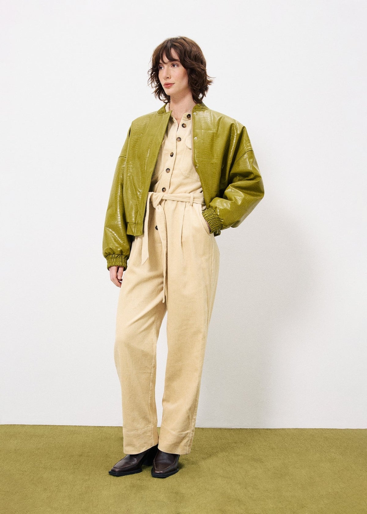 Bomber Rita - Olive