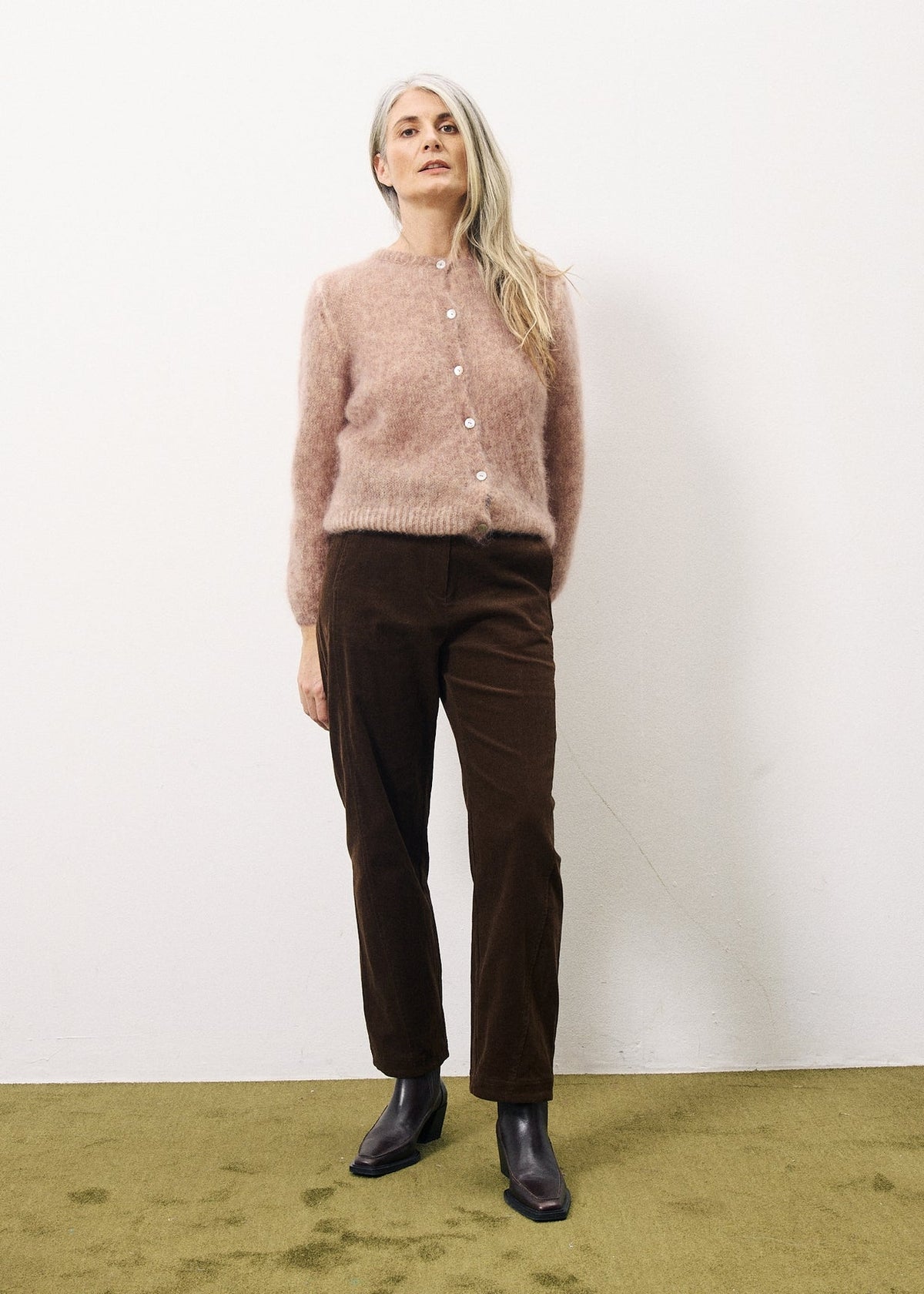 Pantalon Elysa - Marron Glace
