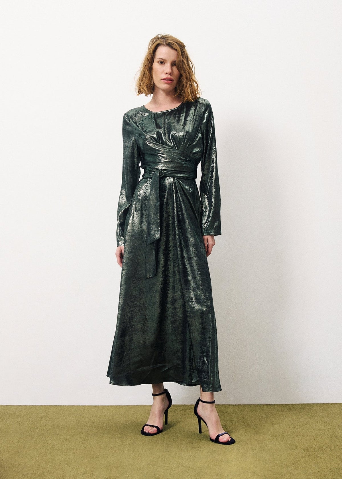 Robe Clarina - Vert Foret